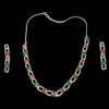 Indian Necklace Set, One Carat Indian Stone Necklace Set.