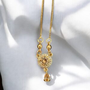 Gold Drop Pendant Necklace for Women – Elegant Jewelry for Daily Wear & Special Occasions